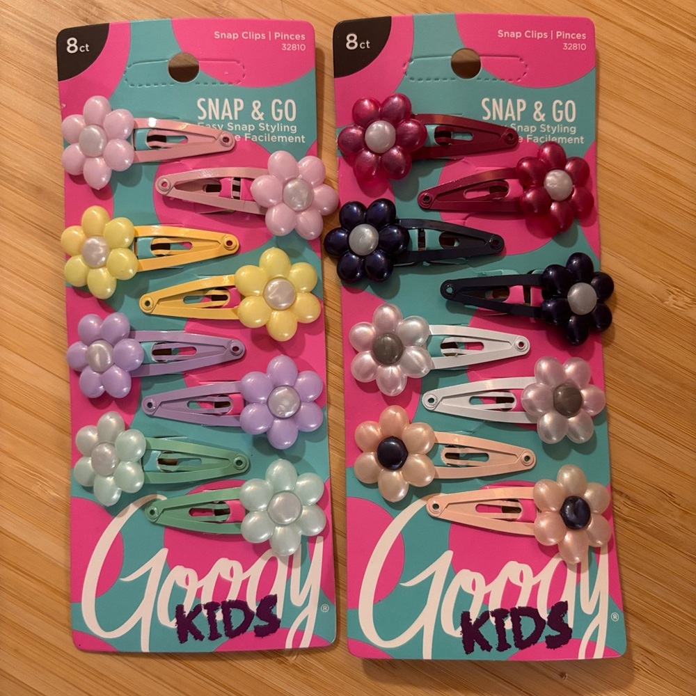 Goody Kids Flower Hair Clips - Multicolor